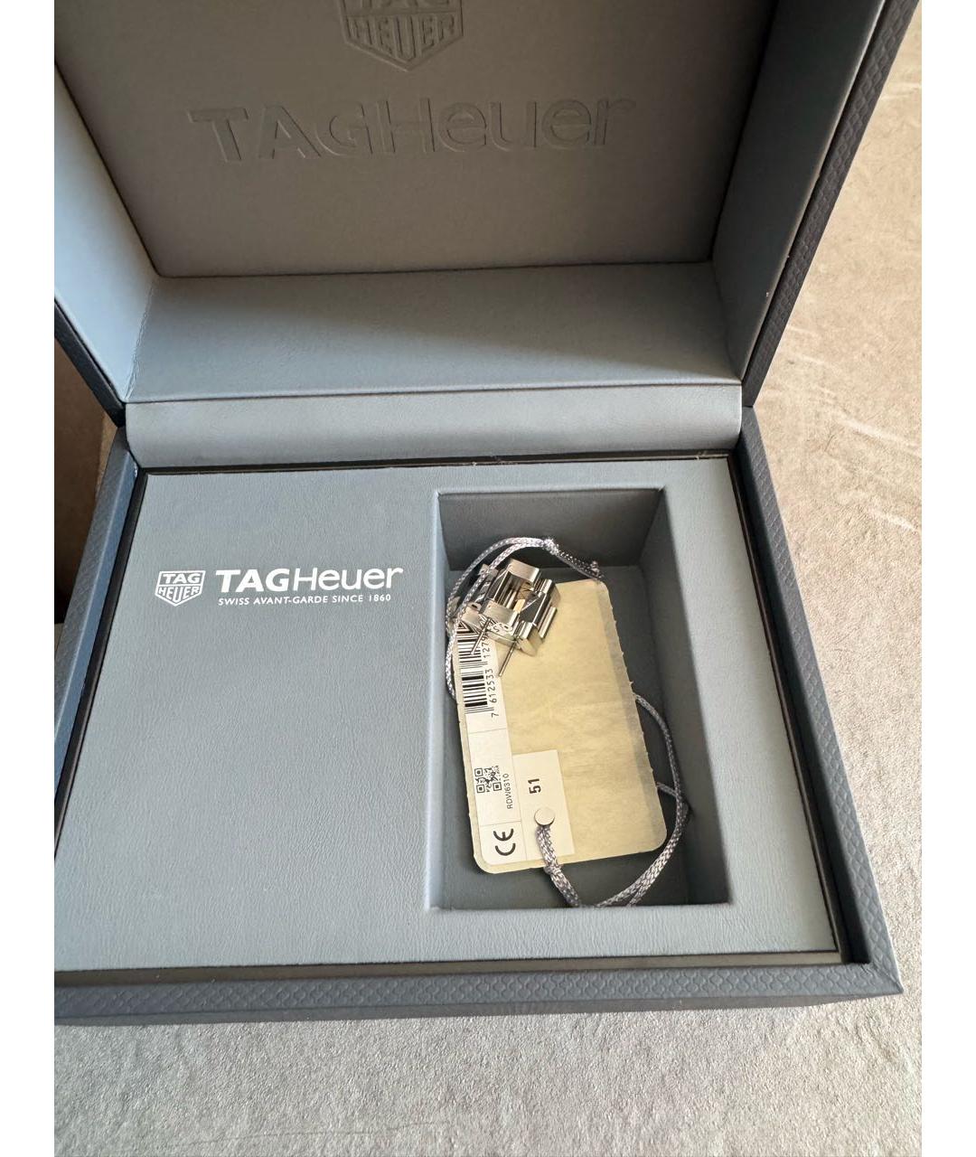 TAG HEUER Серебряные часы, фото 5