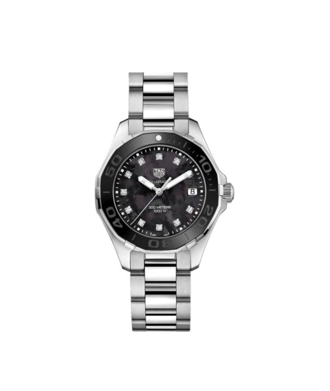 TAG HEUER Серебряные часы, фото 1
