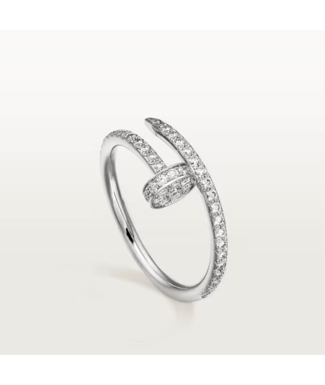 CARTIER Серебряное кольцо из белого золота, фото 3