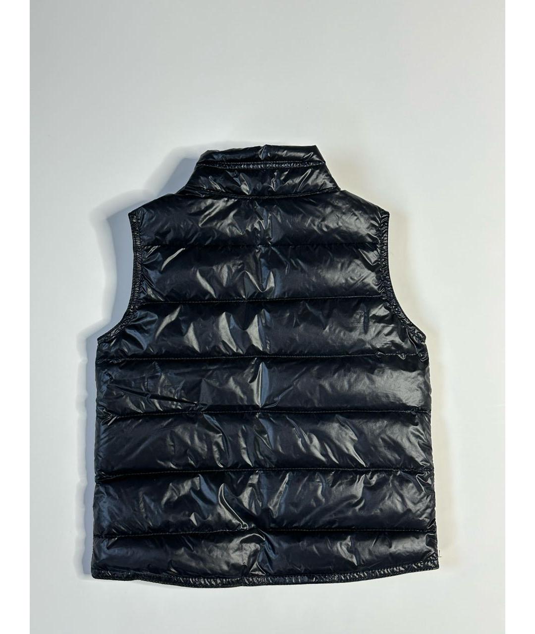 MONCLER Черный полиэстеровый жакет / жилет, фото 2