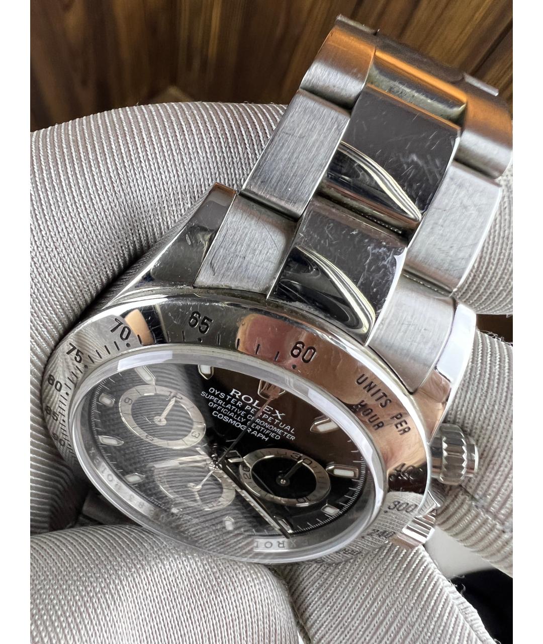 ROLEX Черные часы, фото 5