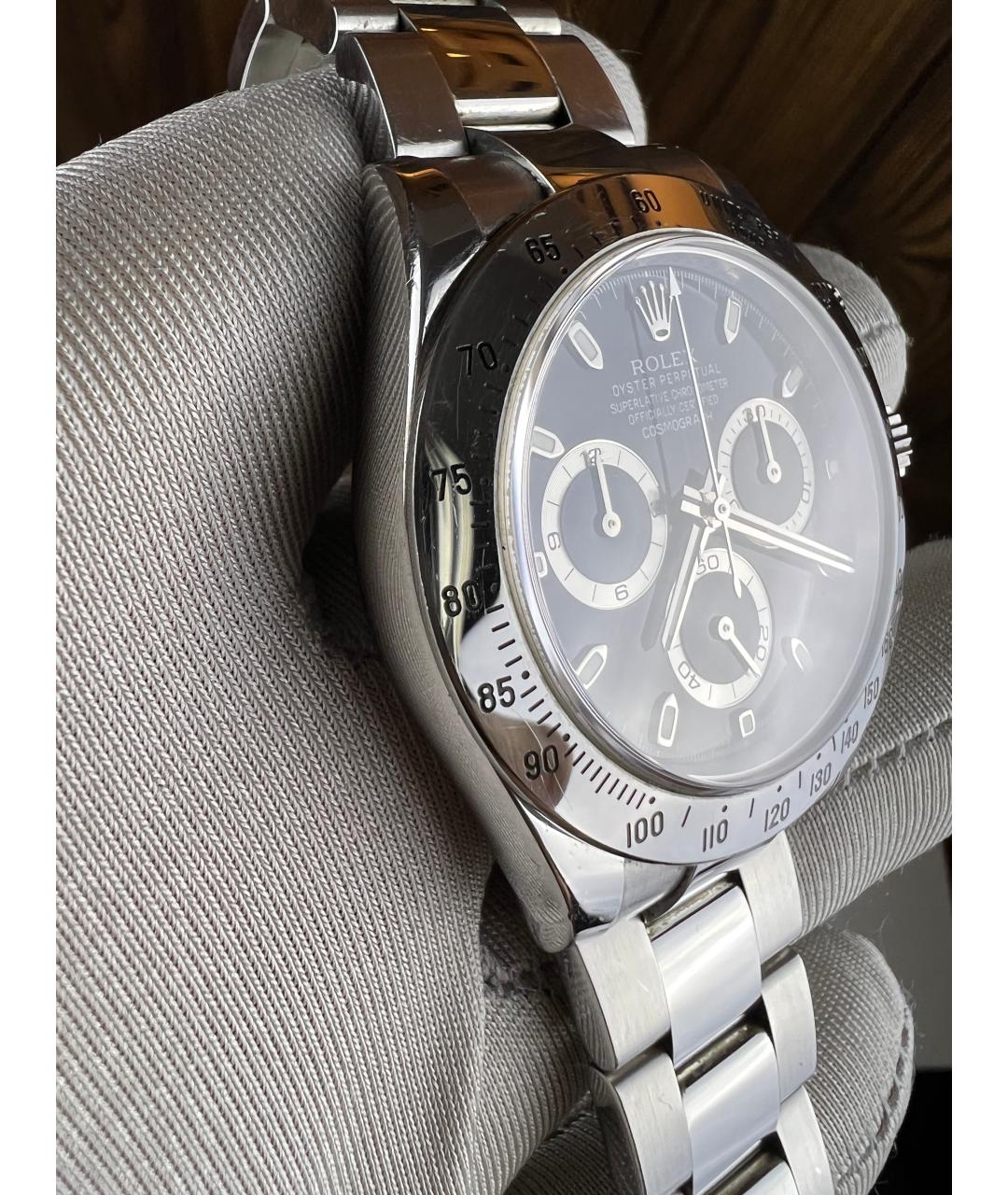 ROLEX Черные часы, фото 6