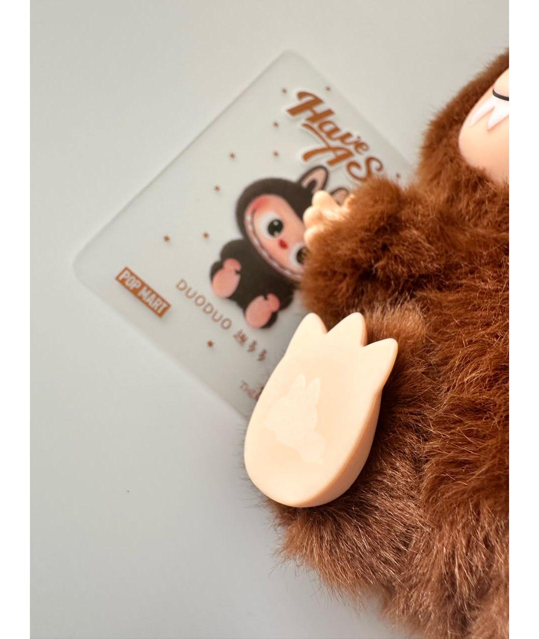 Labubu Коричневый брелок, фото 3