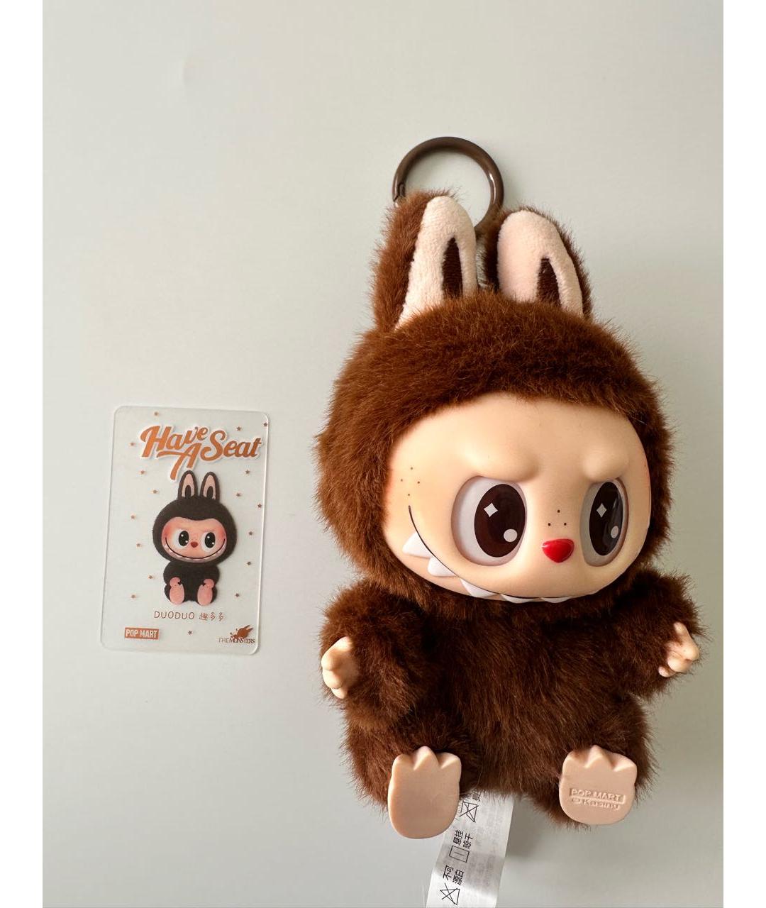 Labubu Коричневый брелок, фото 2