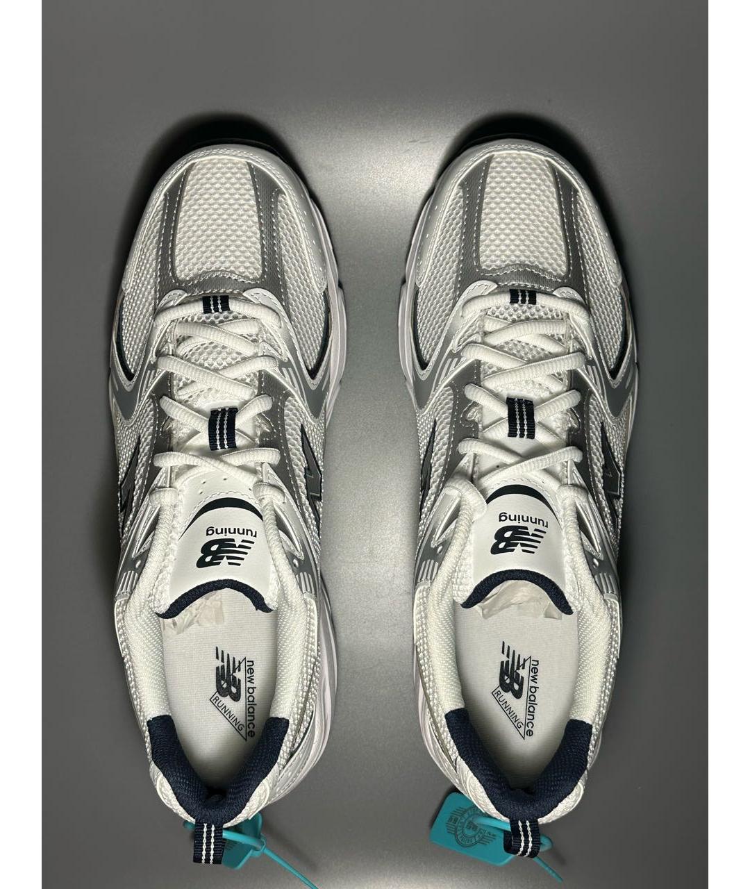 NEW BALANCE Белые синтетические кроссовки, фото 3
