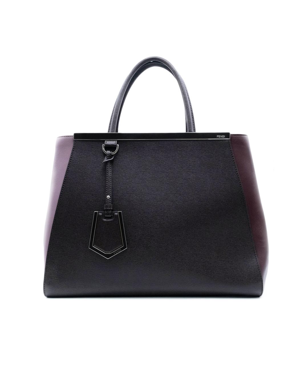 FENDI Мульти кожаная сумка с короткими ручками, фото 6