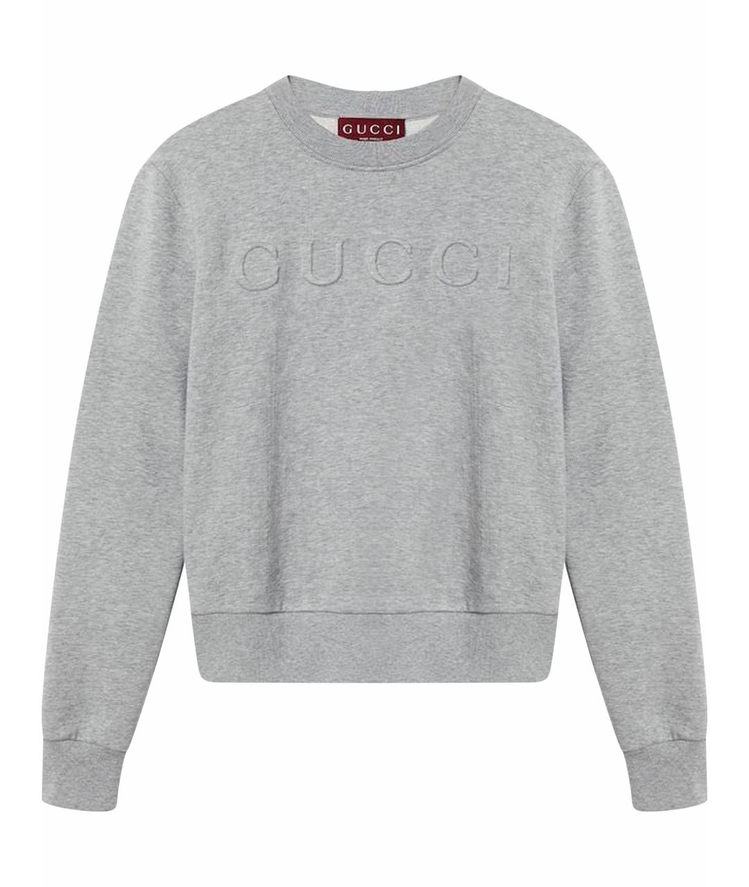 GUCCI Серый джемпер / свитер, фото 1