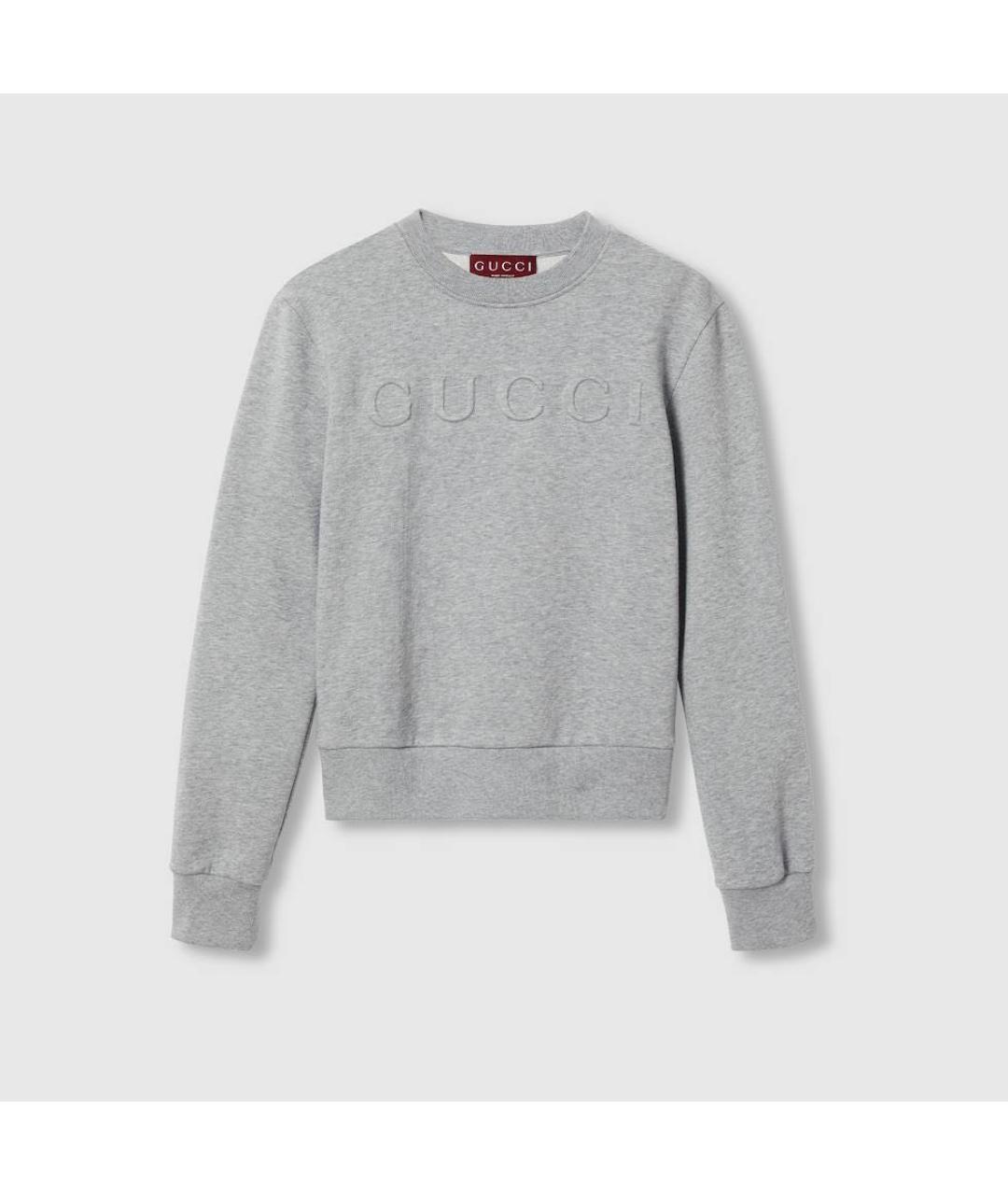 GUCCI Серый джемпер / свитер, фото 8