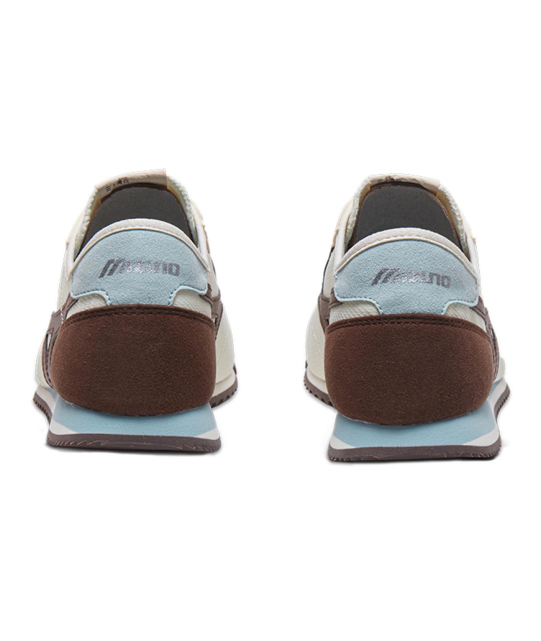 MIZUNO Коричневые кожаные кеды, фото 5