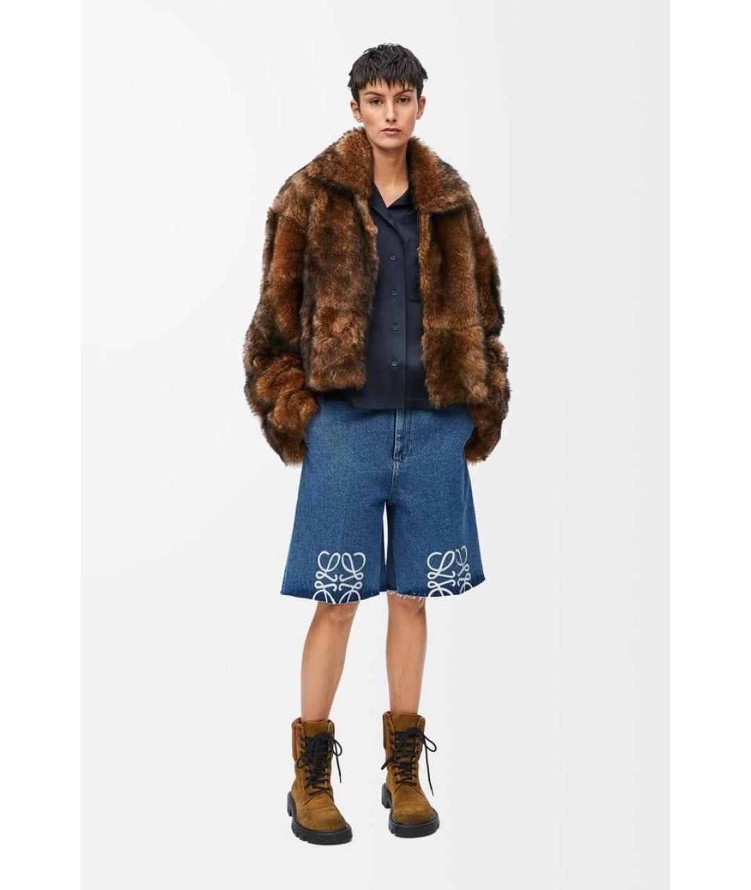 LOEWE Синие шорты, фото 2