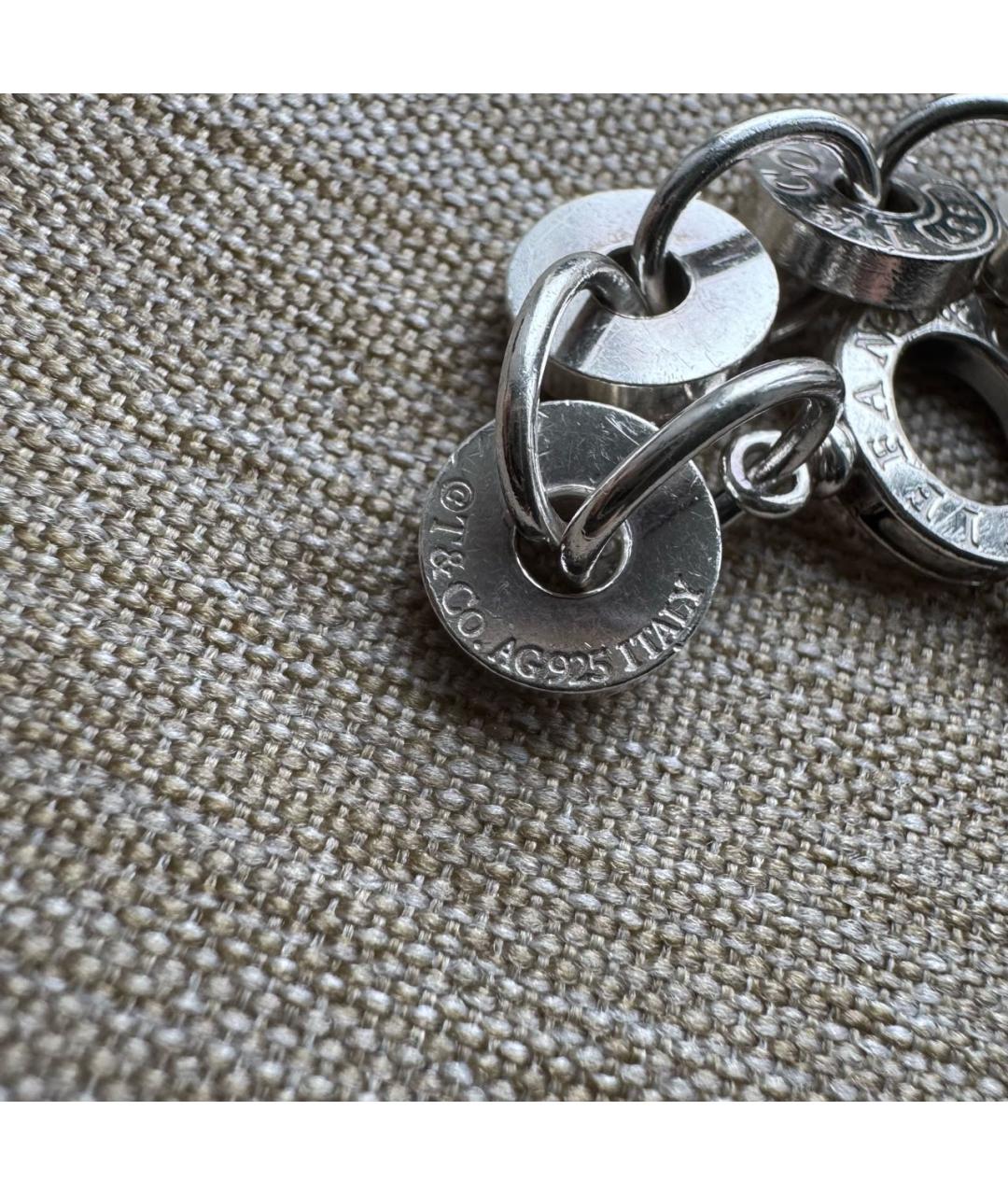TIFFANY&CO Серебрянный серебряный браслет, фото 6