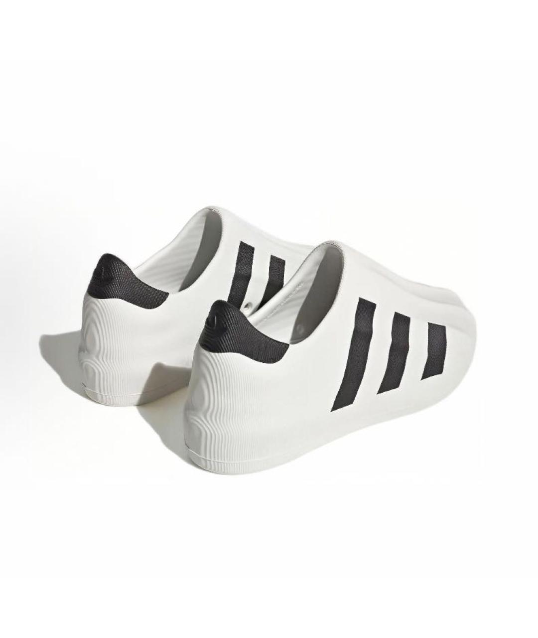 ADIDAS Белые резиновые низкие кроссовки / кеды, фото 4