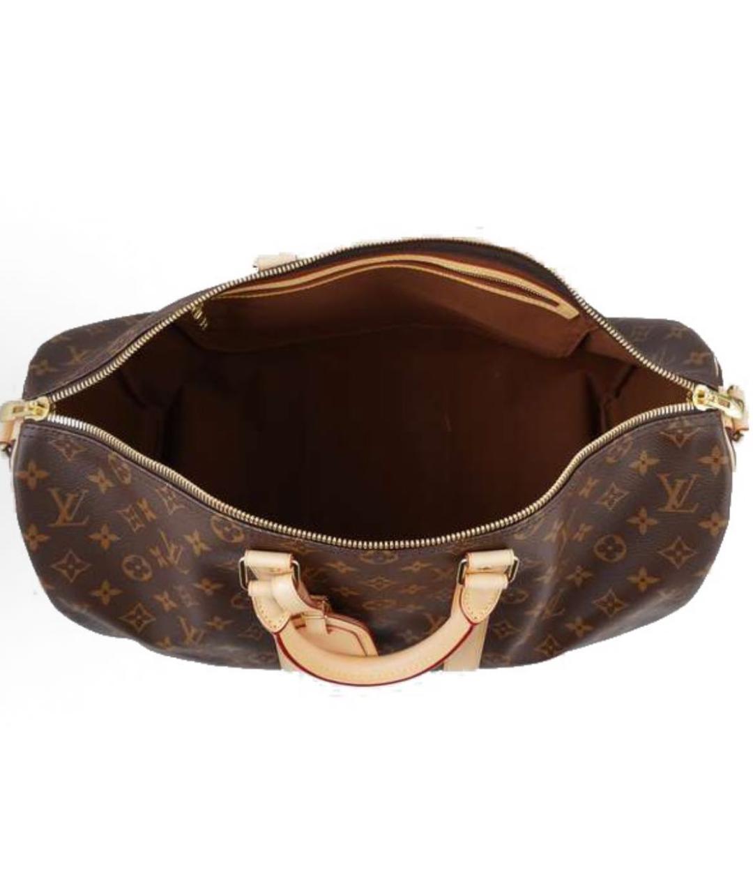 LOUIS VUITTON Коричневая дорожная/спортивная сумка, фото 3