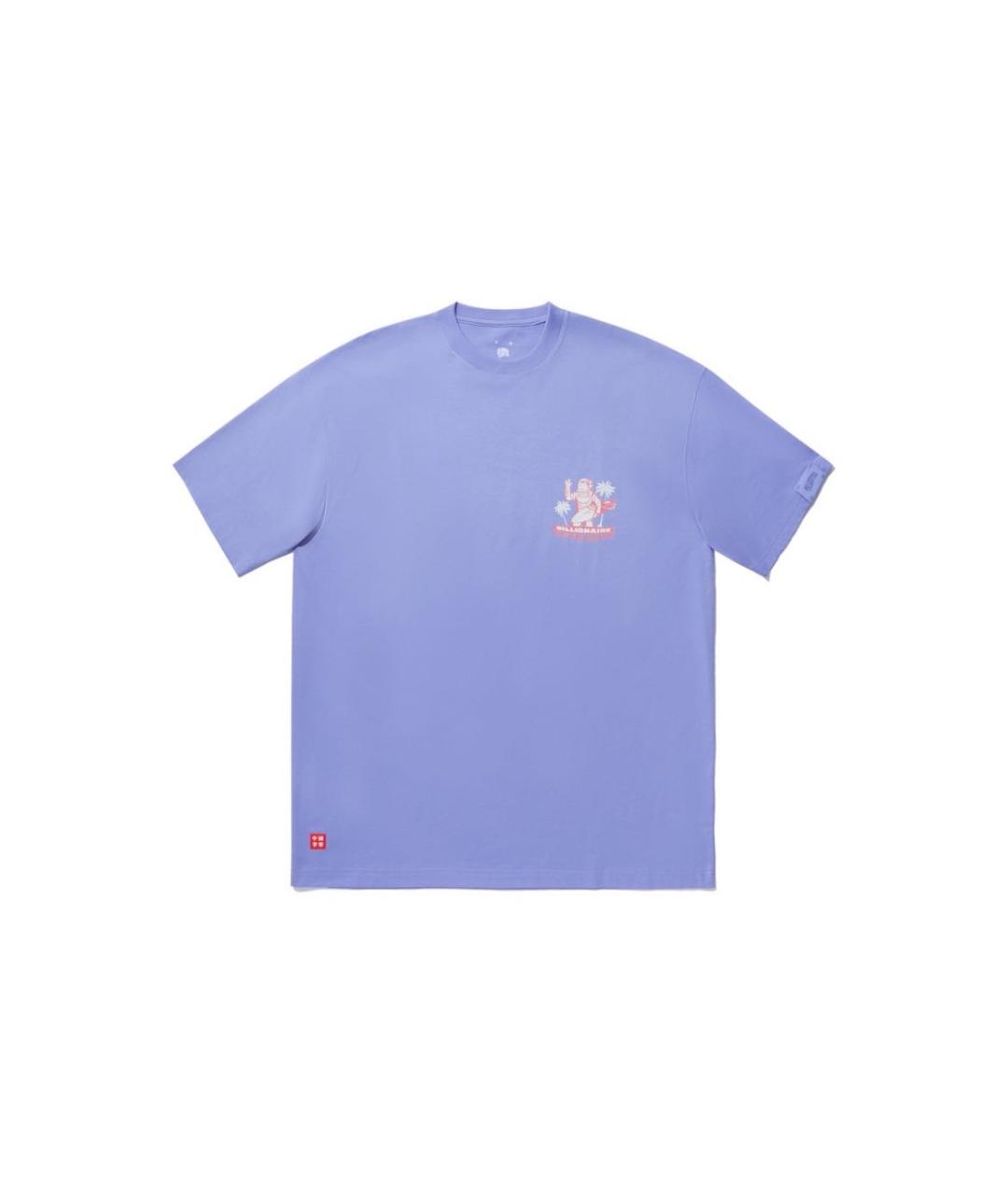 BILLIONAIRE BOYS CLUB Фиолетовая хлопковая футболка, фото 1