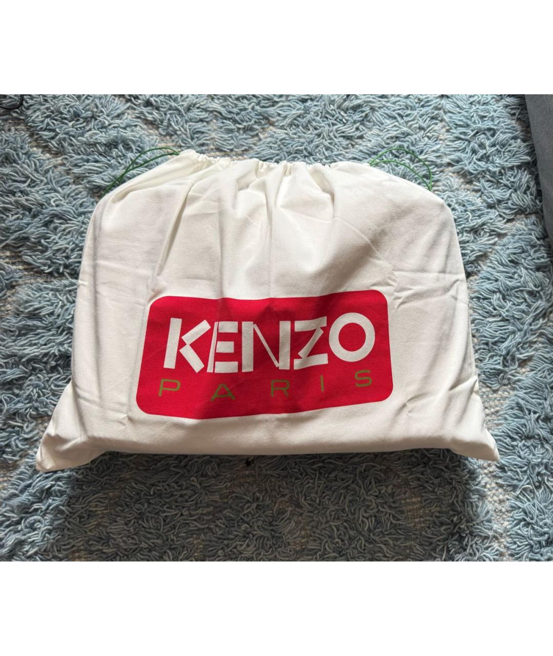 KENZO Пелетеная пляжная сумка, фото 6