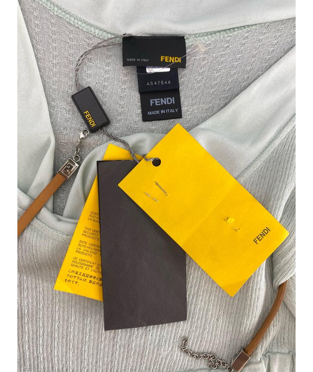 FENDI Вискозная блузы, фото 3