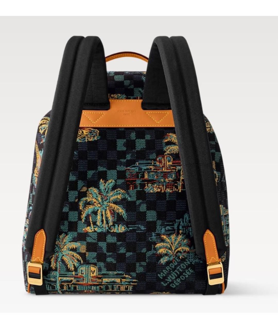 LOUIS VUITTON Коричневый рюкзак, фото 4