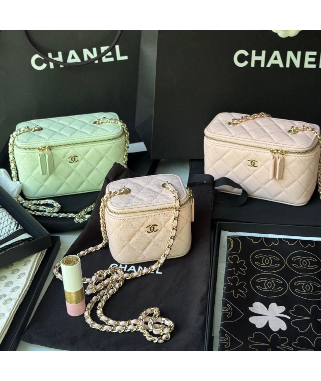 CHANEL Кожаная сумка через плечо, фото 4