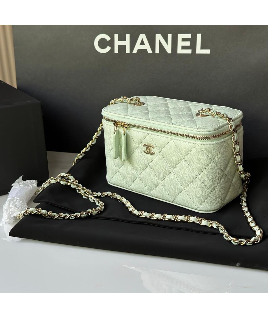 CHANEL Кожаная сумка через плечо, фото 5