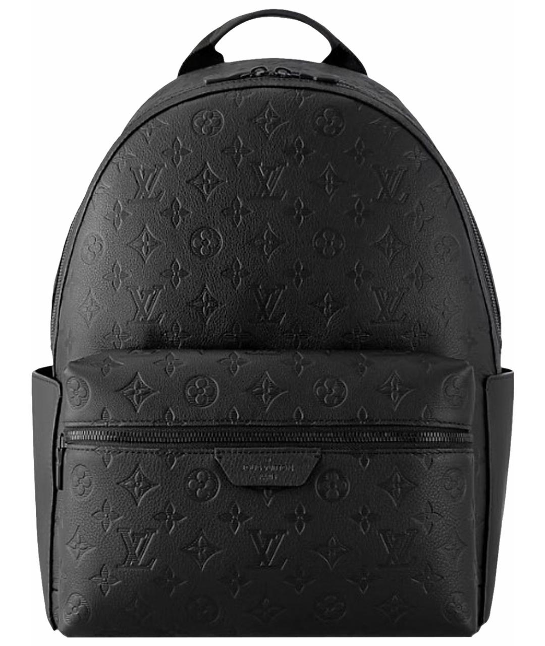 LOUIS VUITTON Черный кожаный рюкзак, фото 1