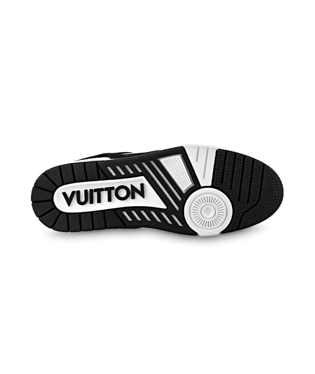 LOUIS VUITTON Белые кожаные кеды, фото 5