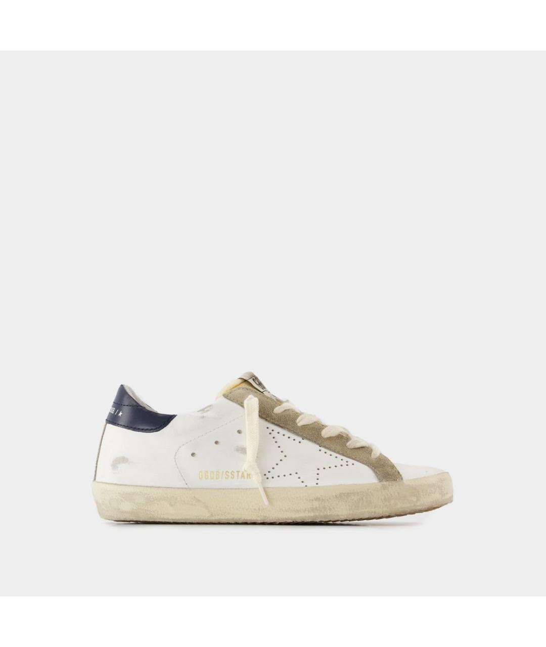 GOLDEN GOOSE DELUXE BRAND Белые кожаные кеды, фото 5