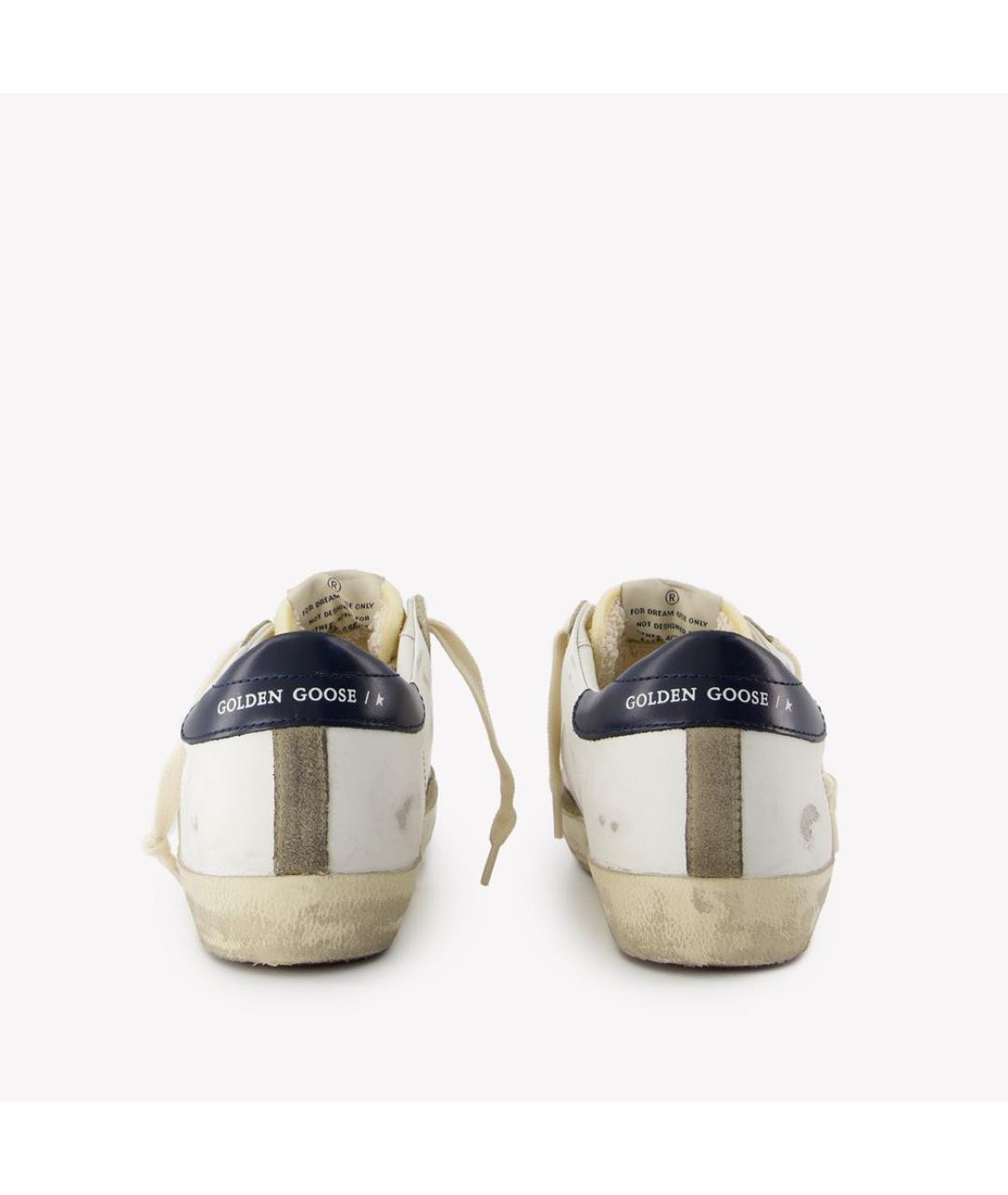 GOLDEN GOOSE DELUXE BRAND Белые кожаные кеды, фото 3