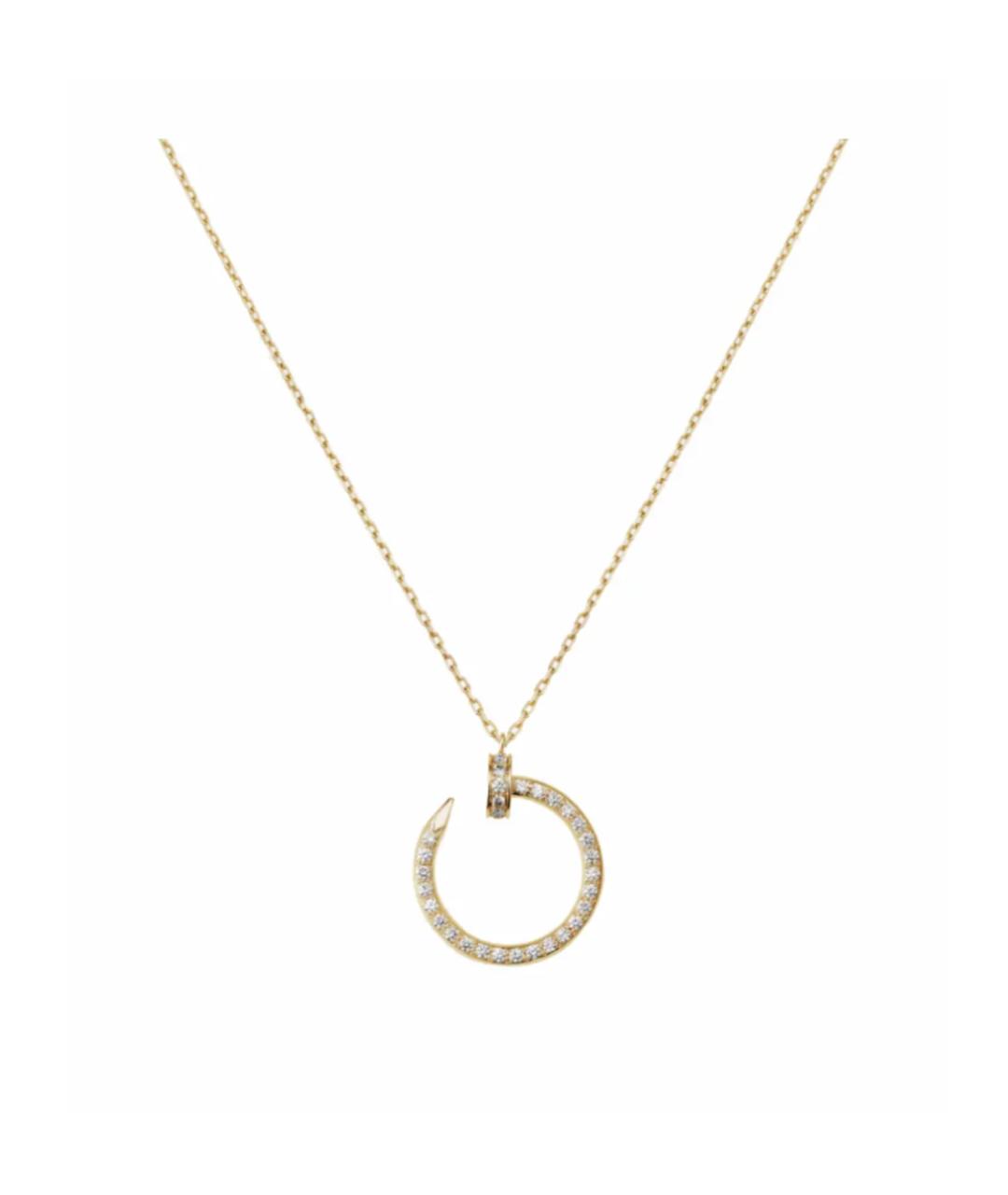 CARTIER Золотое колье из желтого золота, фото 1