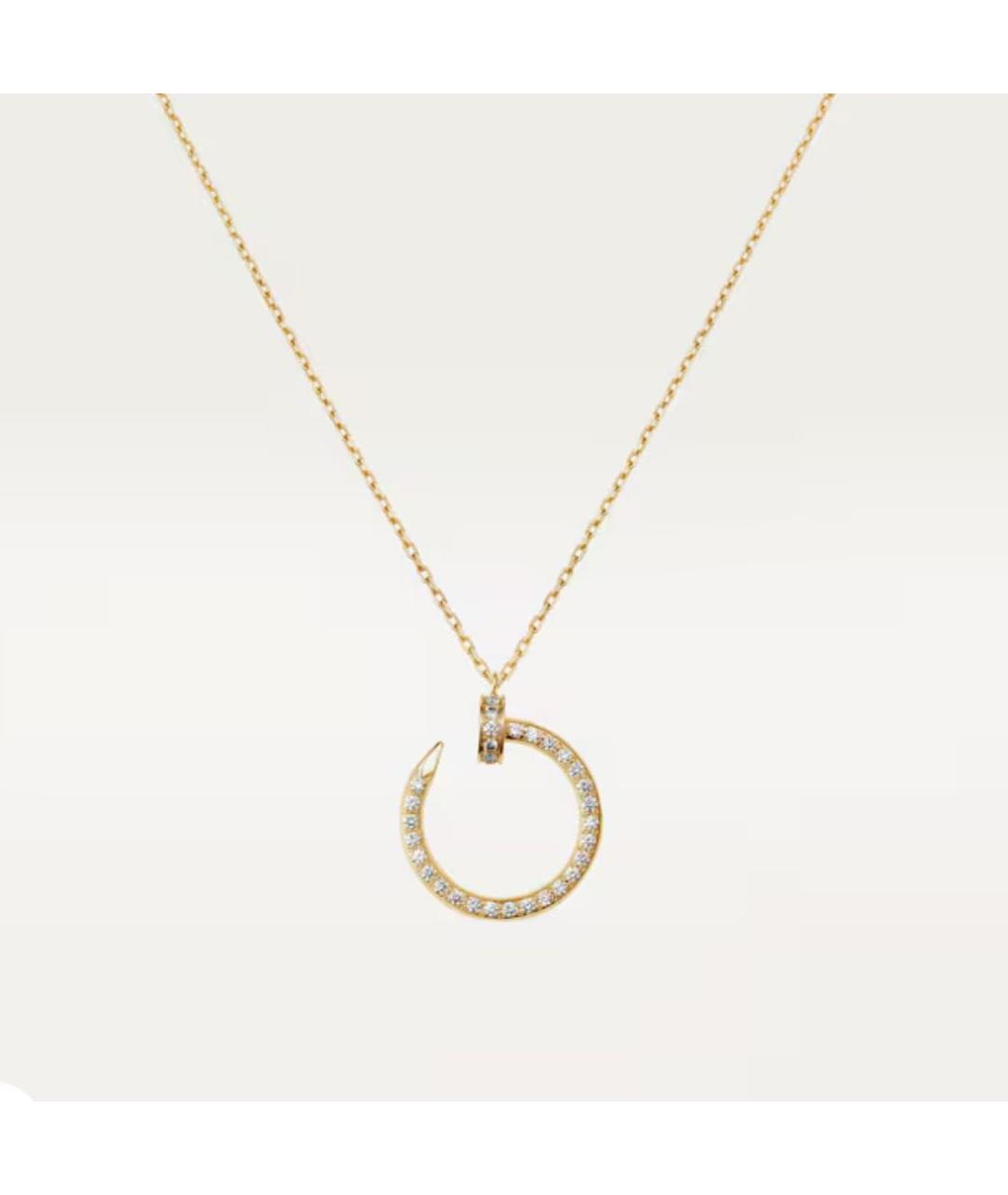 CARTIER Золотое колье из желтого золота, фото 2