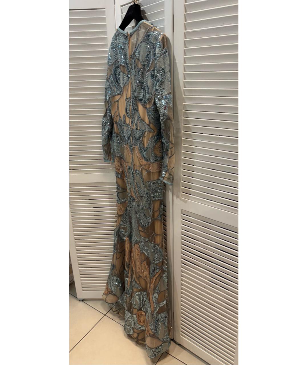 ELIE SAAB Голубое вечернее платье, фото 3