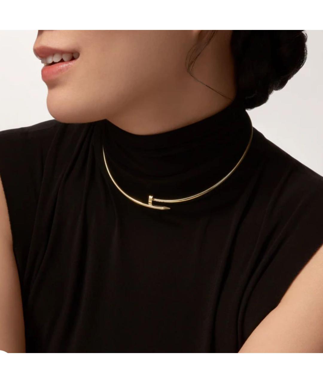 CARTIER Золотое колье из желтого золота, фото 2