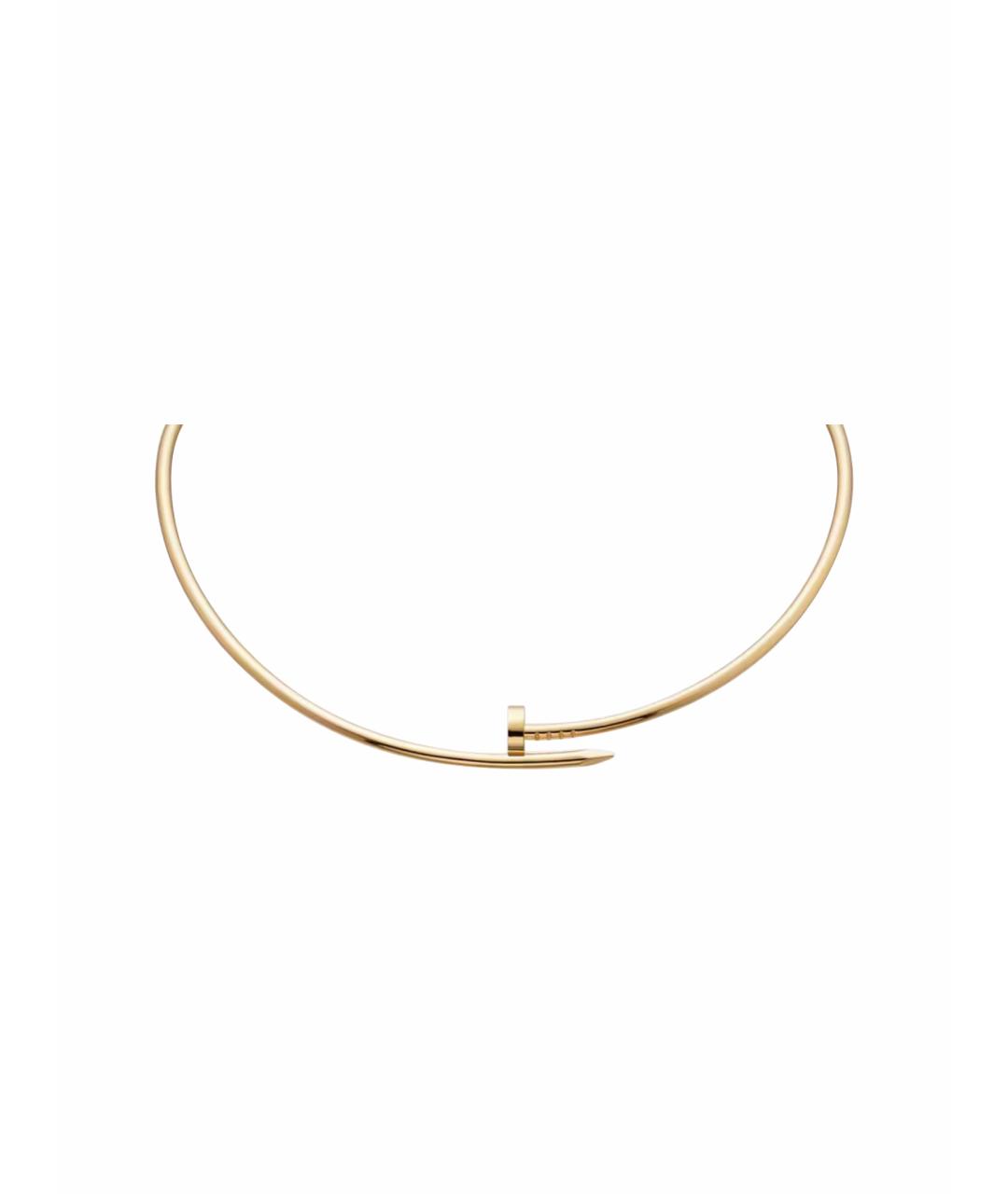 CARTIER Золотое колье из желтого золота, фото 1