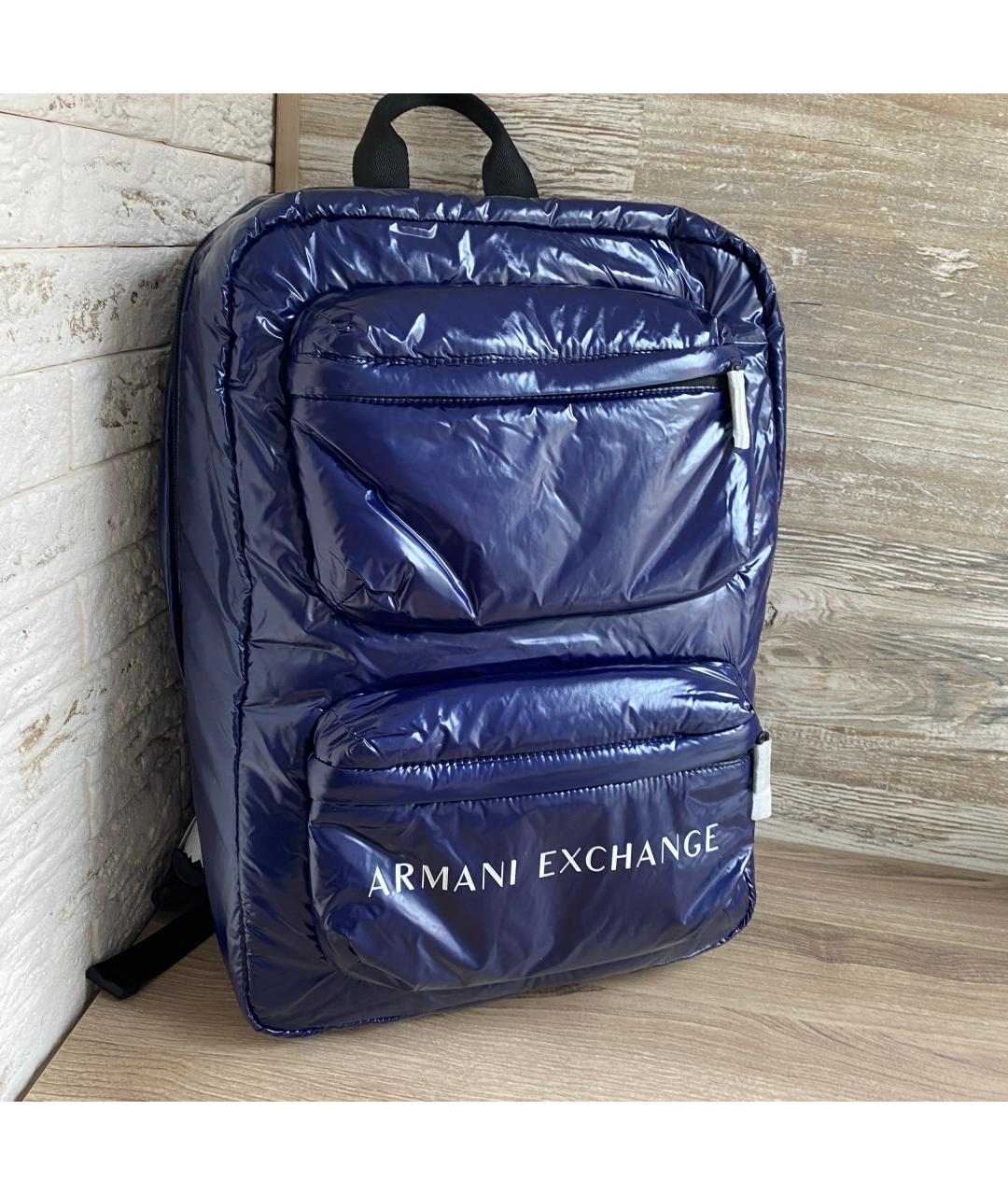 ARMANI EXCHANGE Синий рюкзак, фото 2