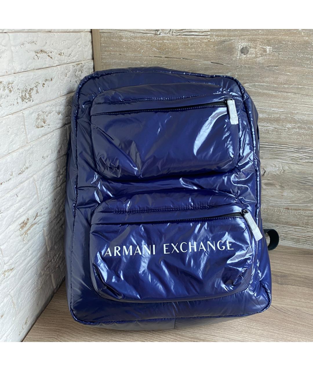 ARMANI EXCHANGE Синий рюкзак, фото 9