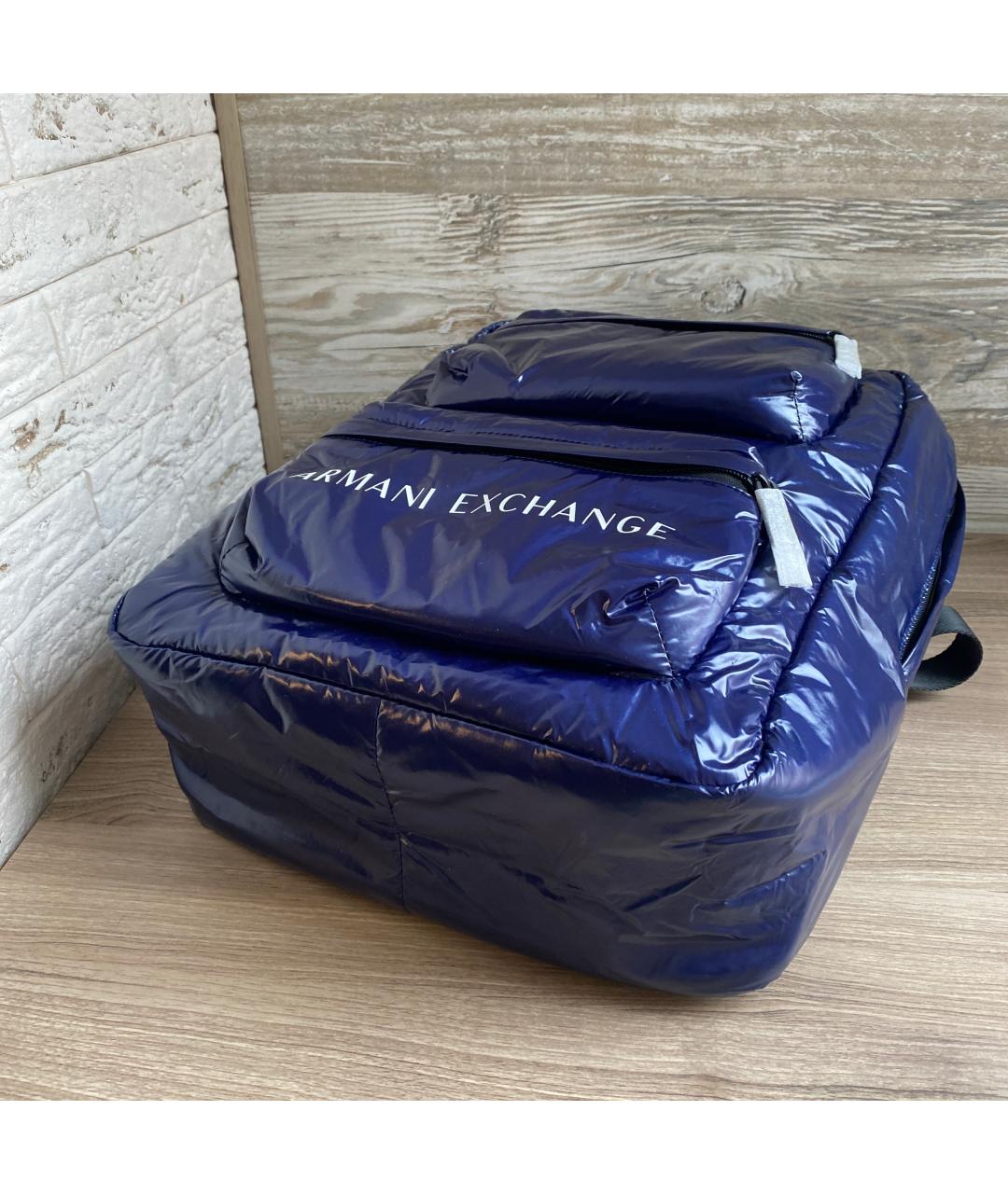 ARMANI EXCHANGE Синий рюкзак, фото 7