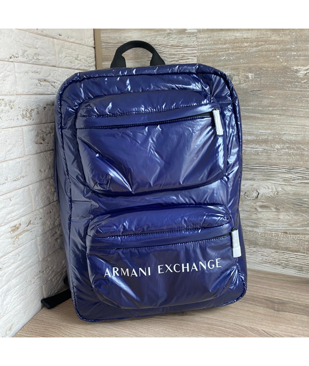 ARMANI EXCHANGE Синий рюкзак, фото 10
