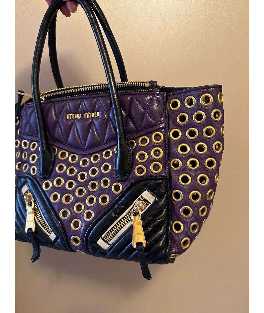 MIU MIU Мульти кожаная сумка тоут, фото 2