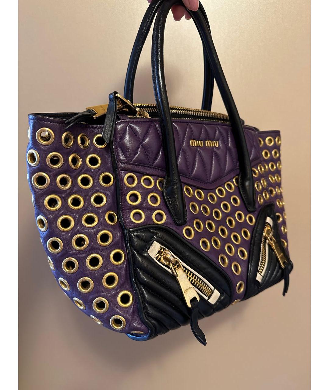 MIU MIU Мульти кожаная сумка тоут, фото 3