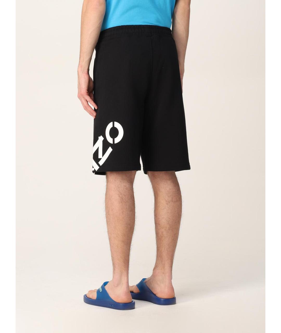 KENZO Черные шорты, фото 4