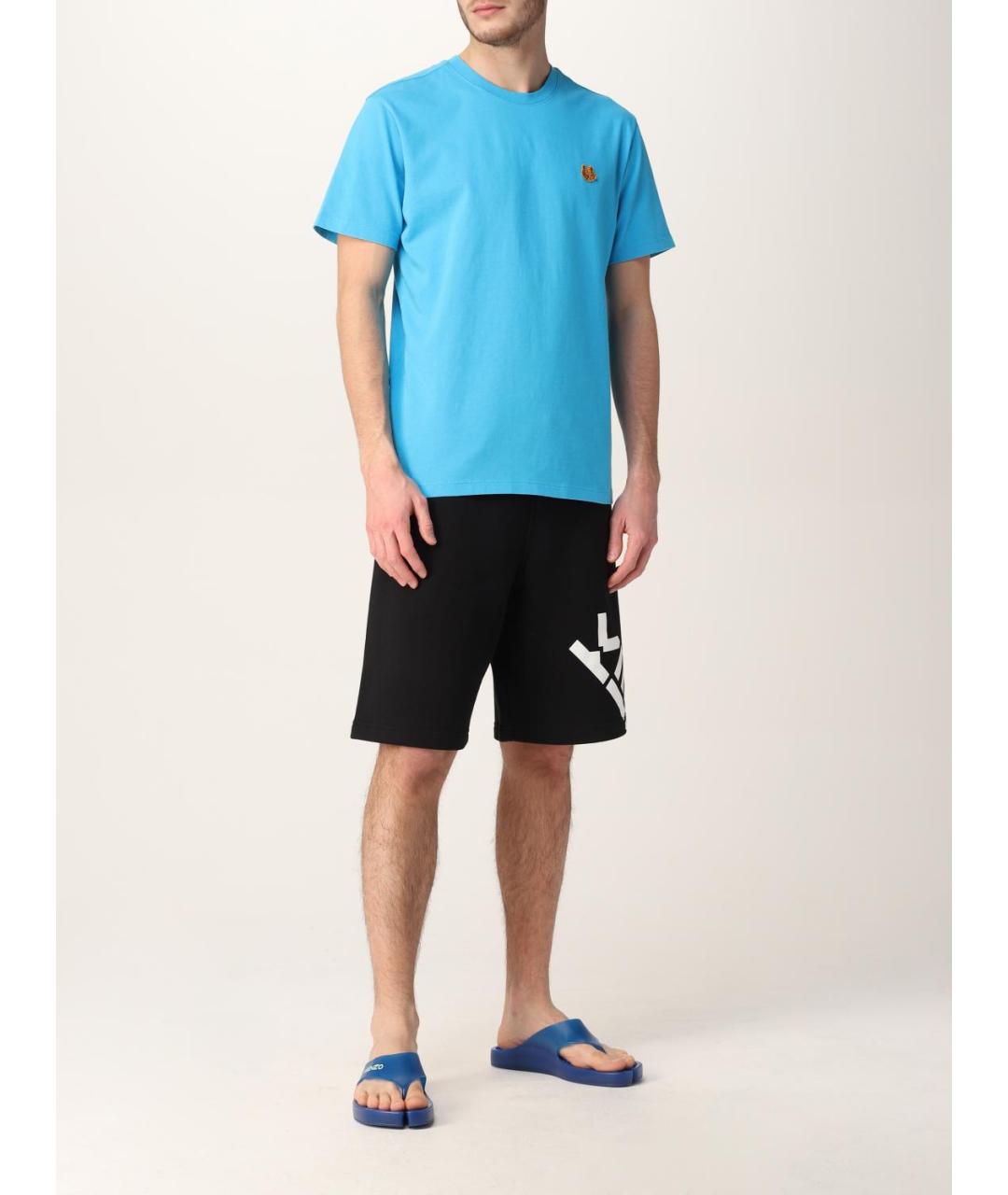 KENZO Черные шорты, фото 3