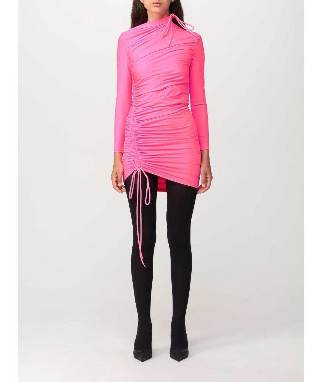 BALENCIAGA Розовое платье, фото 2