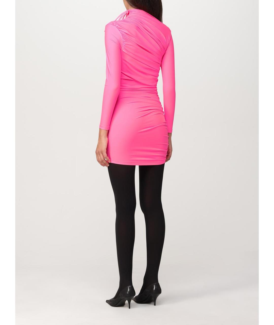 BALENCIAGA Розовое платье, фото 4