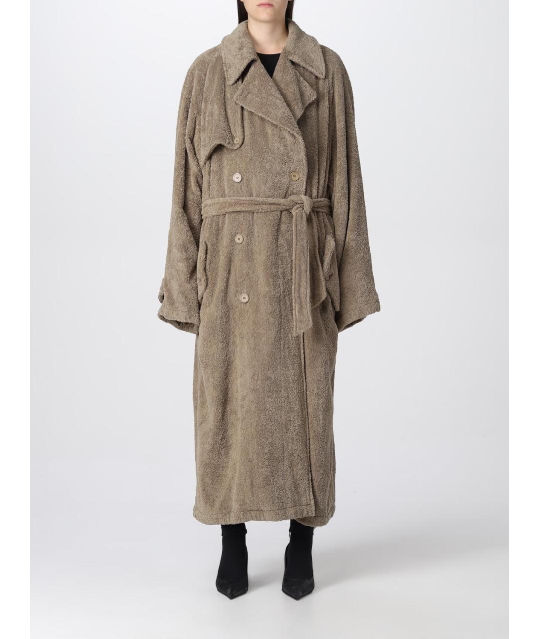 BALENCIAGA Бежевое пальто, фото 2
