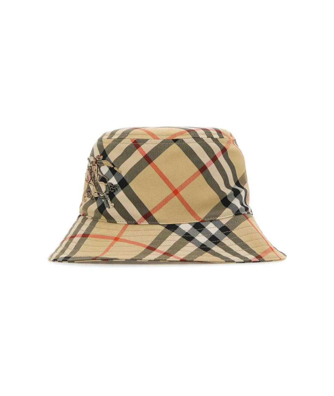 BURBERRY Бежевая синтетическая панама, фото 3