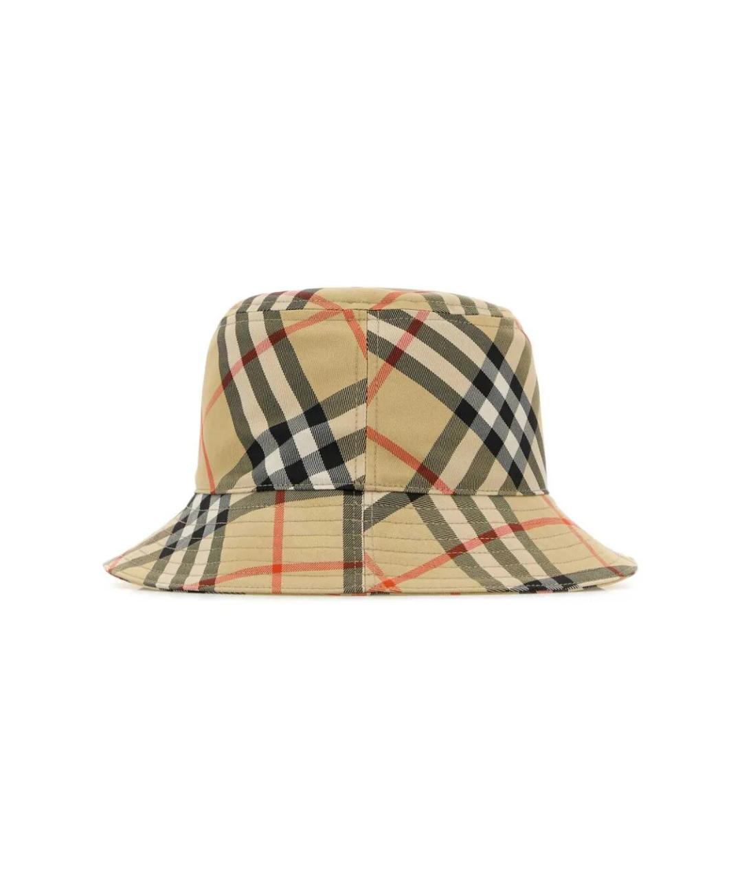 BURBERRY Бежевая синтетическая панама, фото 2