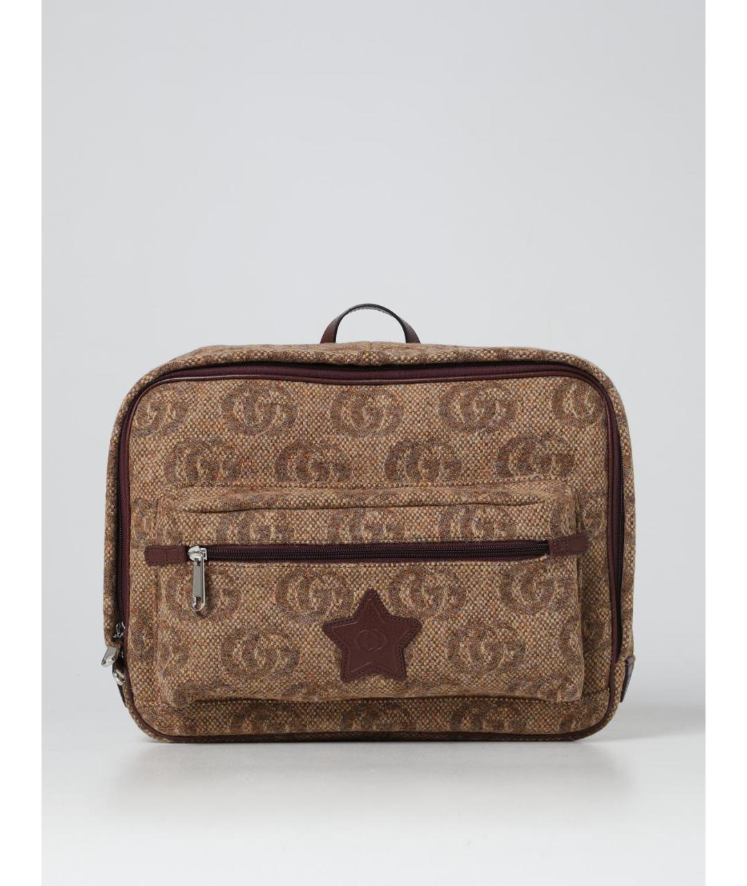 GUCCI Коричневый рюкзак, фото 5
