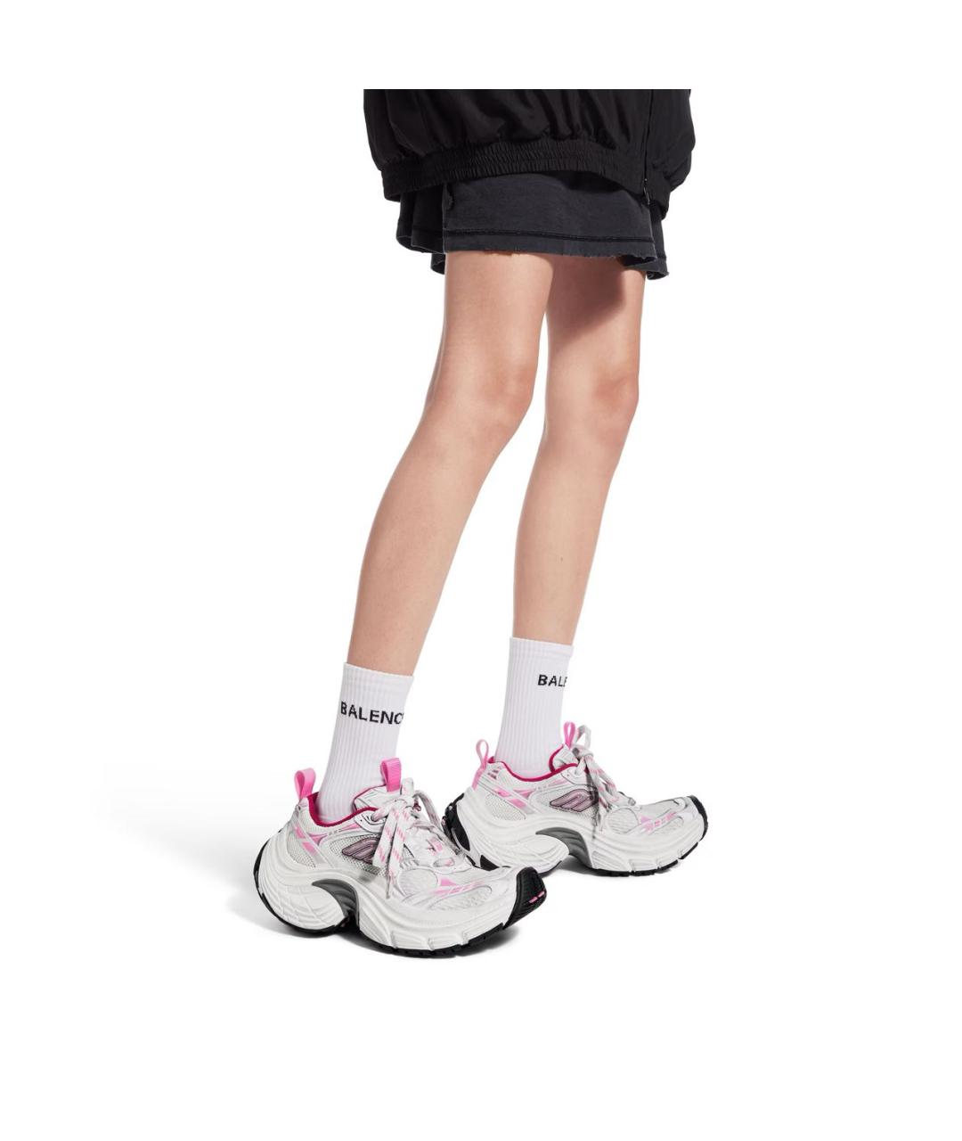 BALENCIAGA Белые кроссовки, фото 3