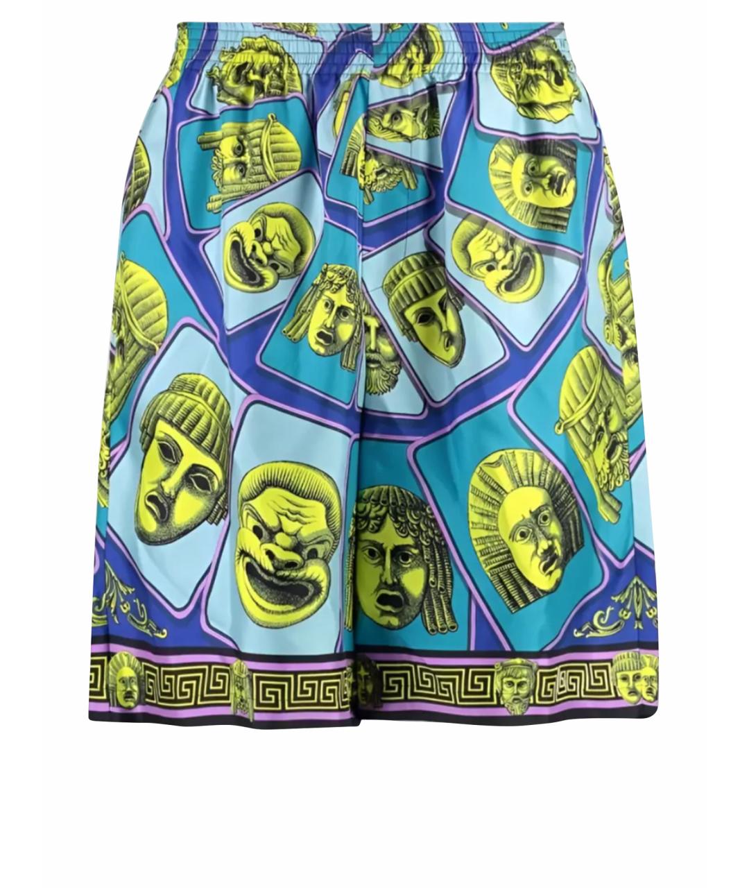 VERSACE Голубые шорты, фото 1