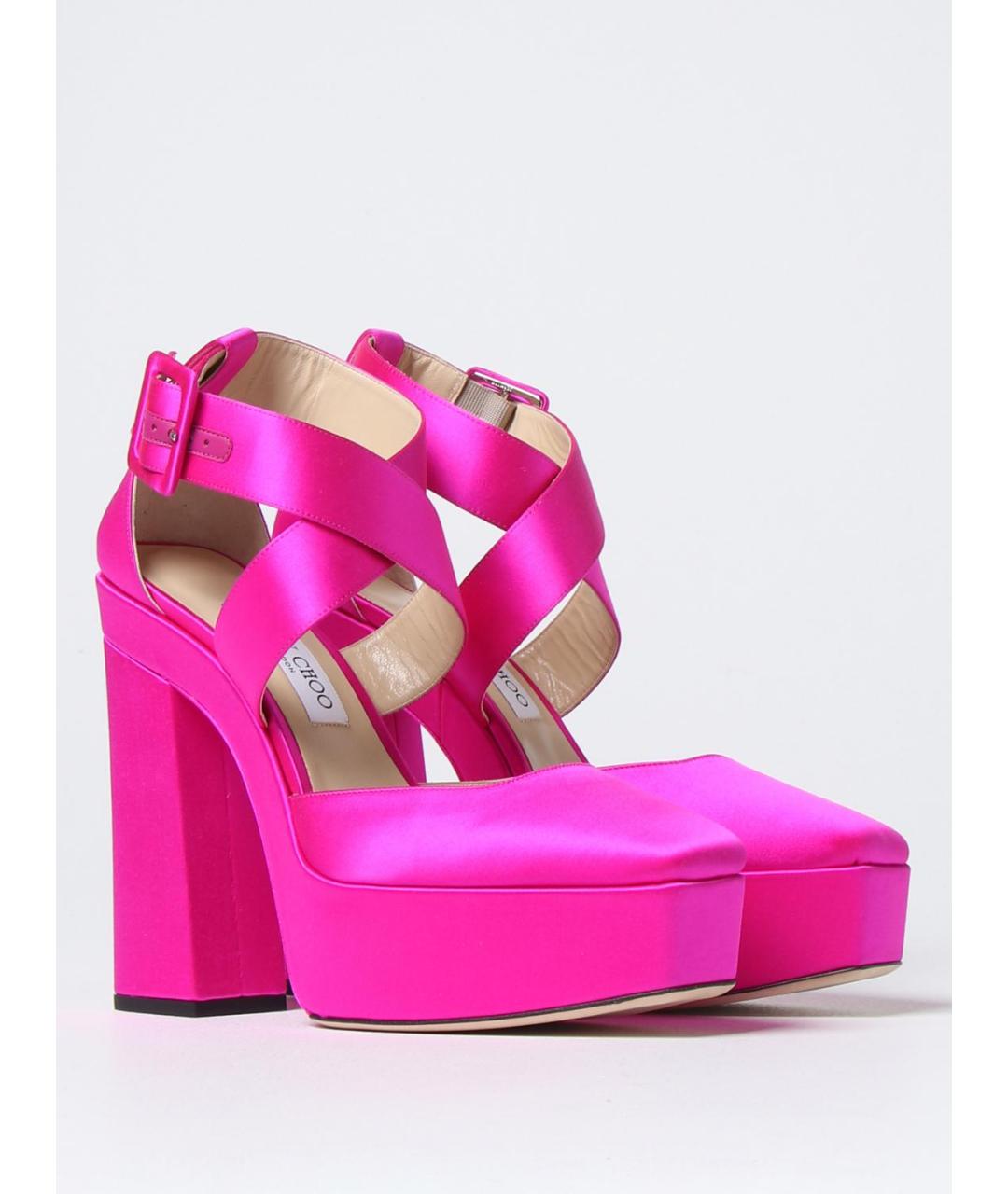 JIMMY CHOO Фуксия туфли, фото 2