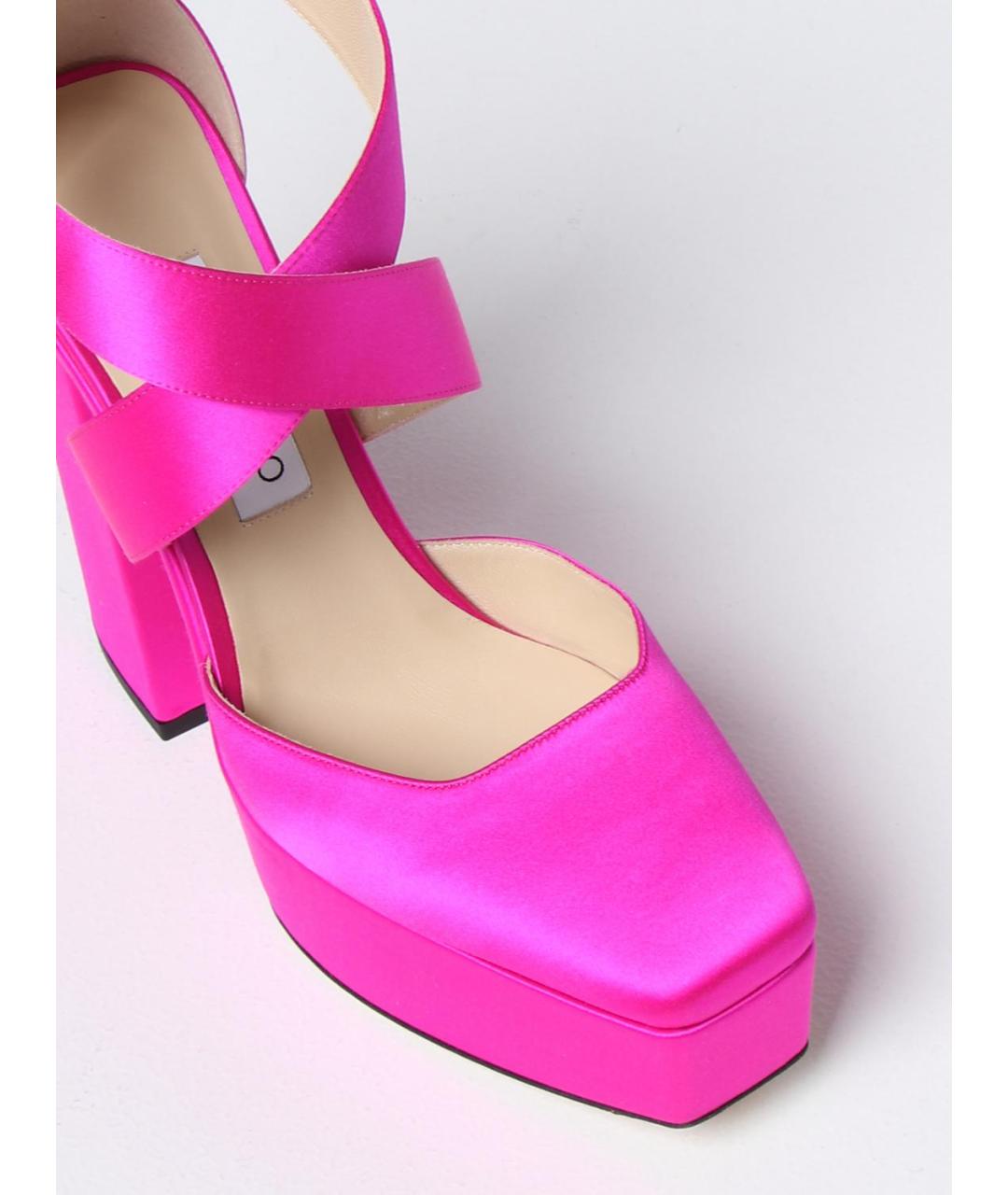 JIMMY CHOO Фуксия туфли, фото 4